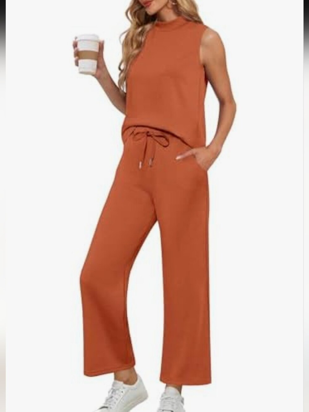 NWT Cyrus Pumpkin Spice Lounge Set